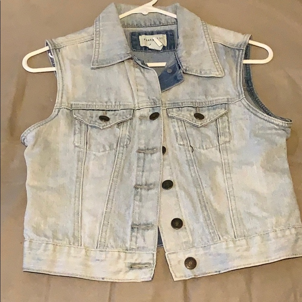 Denim vest